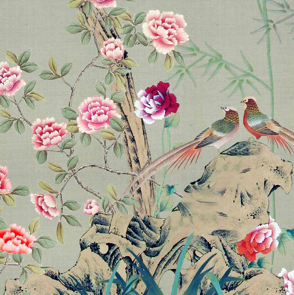 春の祭典 ～peacock in spring～ 現代アート 春の祭典 ～peacock in spring～ 現代アート A Pair Of Peacocks